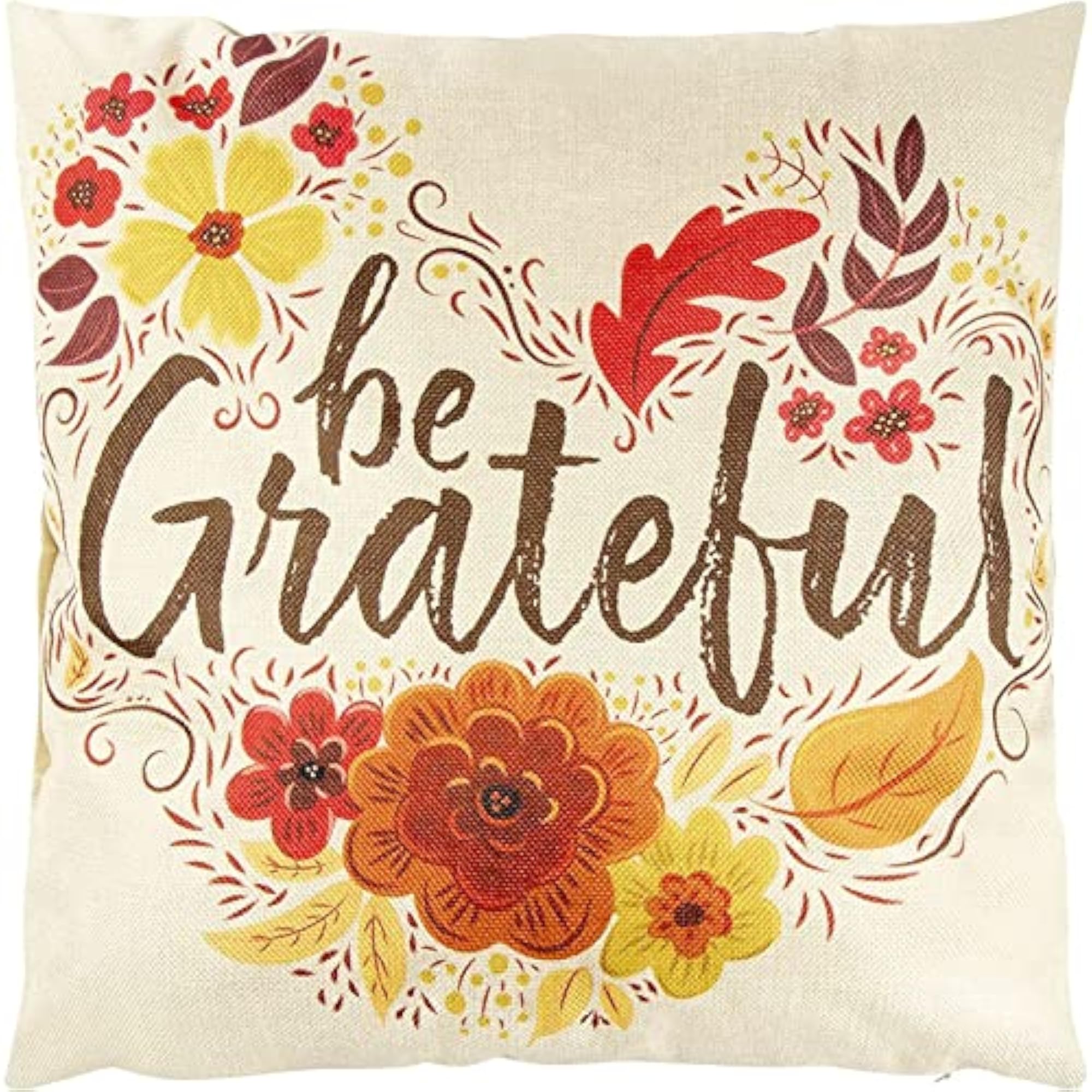 Thanksgiving Throw Pillow Covers - 4-Pack